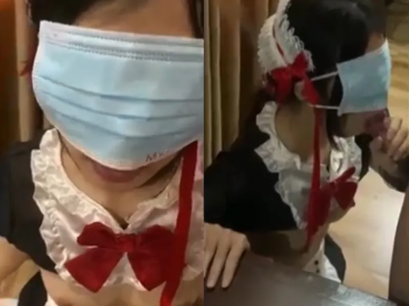 Eny việt dâm cosplay nô lệ tình dục liếm bú con của quý điêu luyện