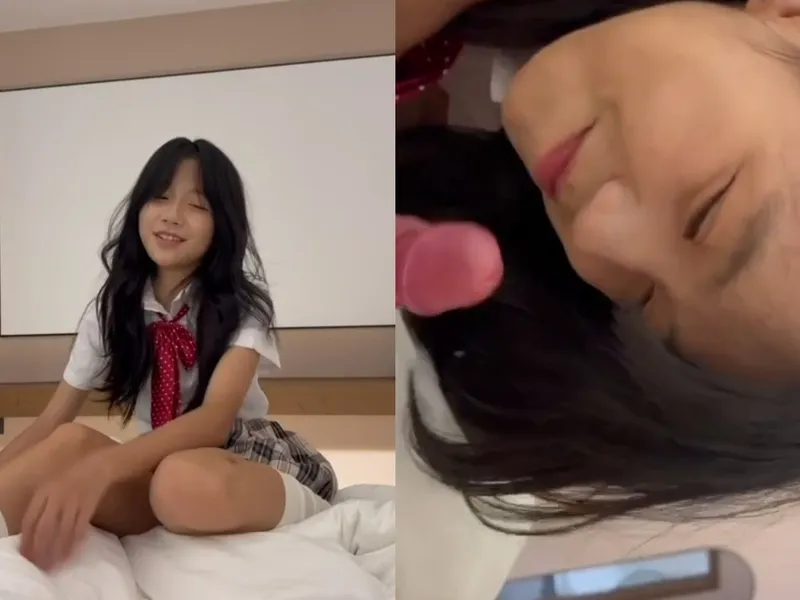 Em loli dễ thương liếm củ khoải biến em thành con đào dâm dục p1